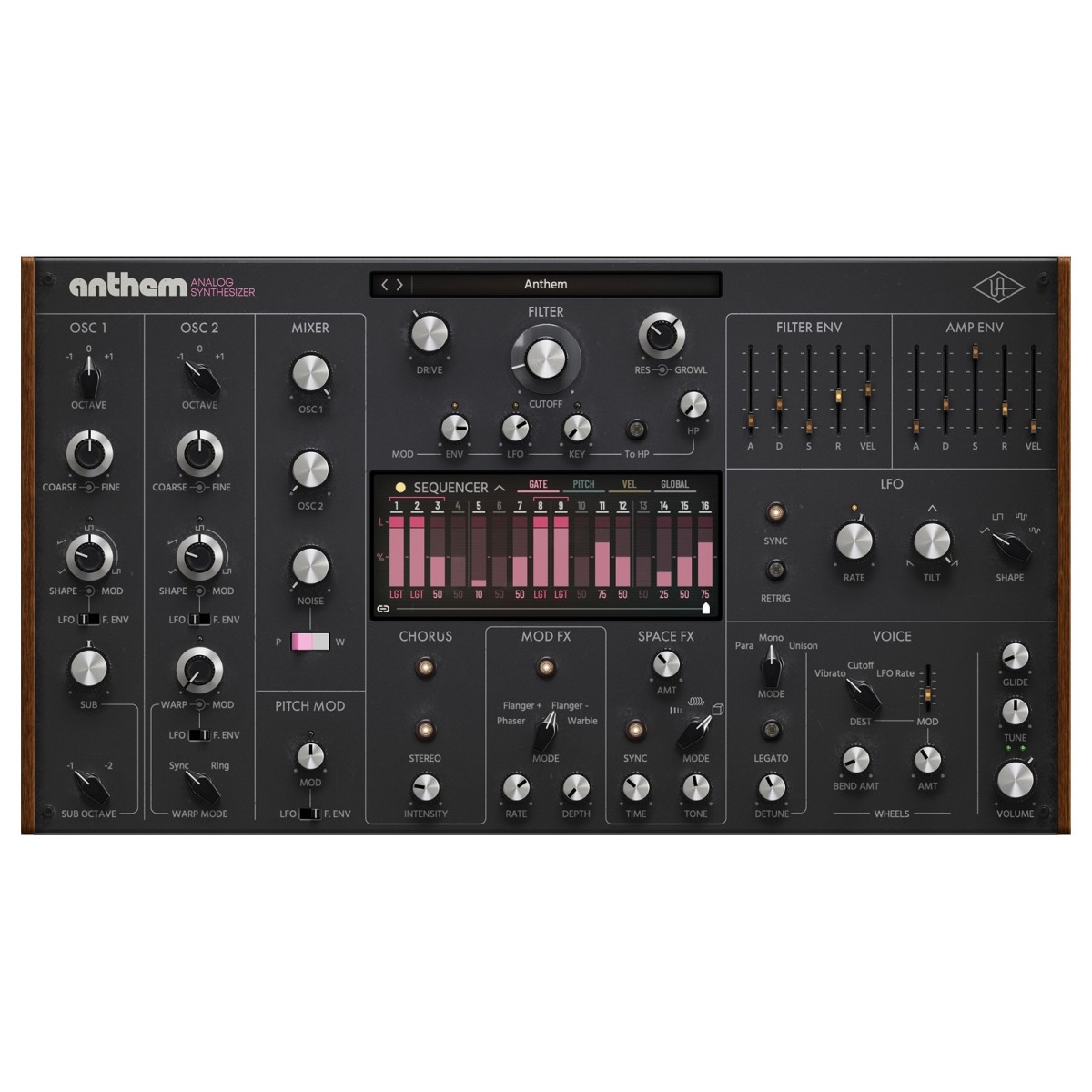 Universal Audio Anthem Analog Synthesizer
