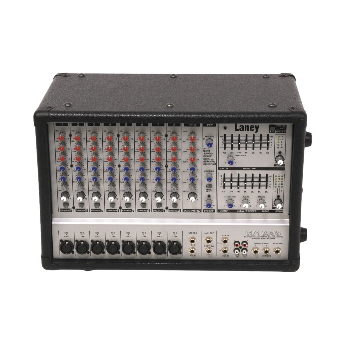 Laney CD1090S Powered Mixer Amp, 3 x 300w RMS - Secondhand