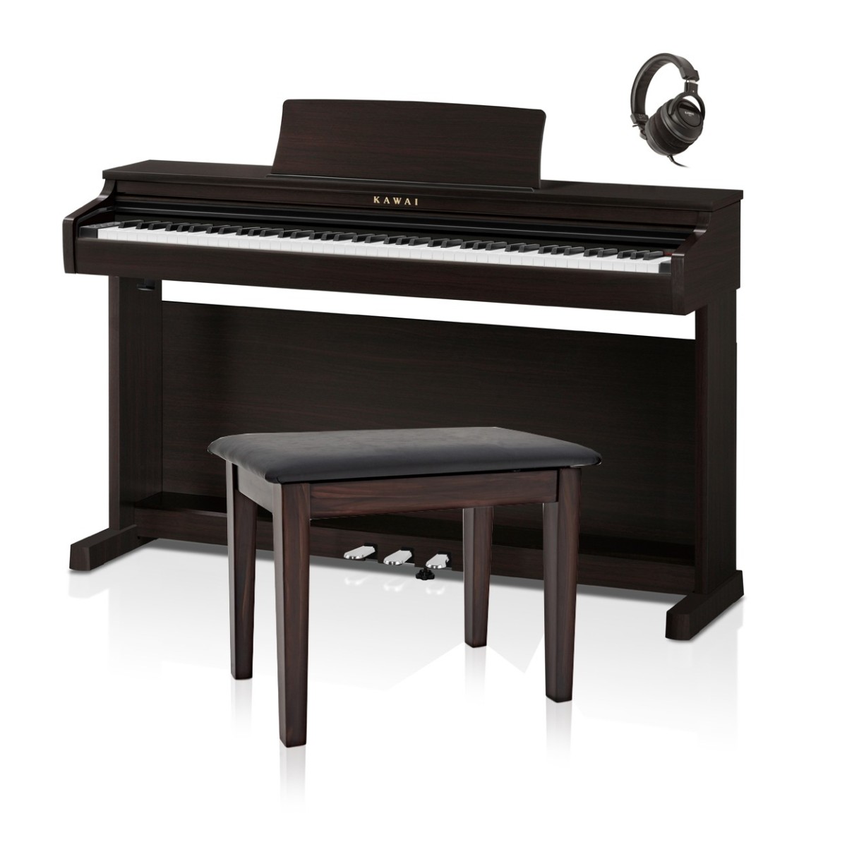 Kawai CX-202 Digital Piano Package, Rosewood