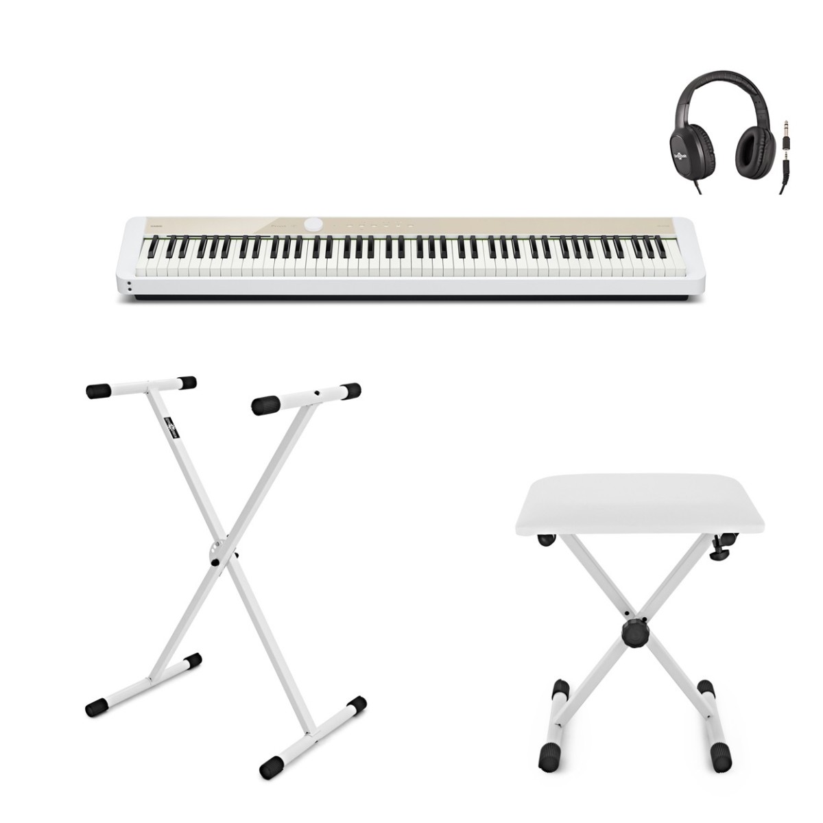 Casio PX S1100 Digital Piano X Frame Package, Mellow Beige