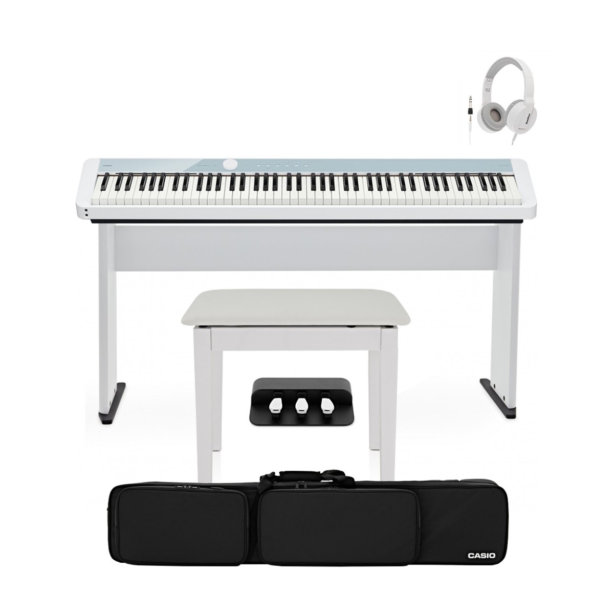 Casio PX S1100 Digital Piano Package, Calm Blue