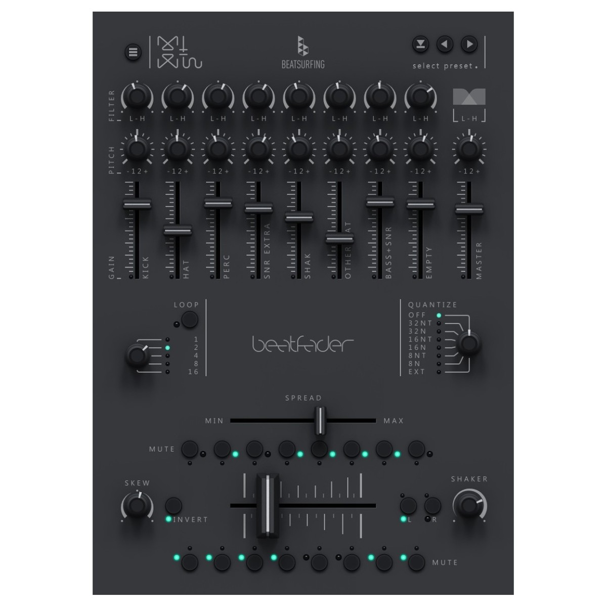 BEATSURFING beatfader