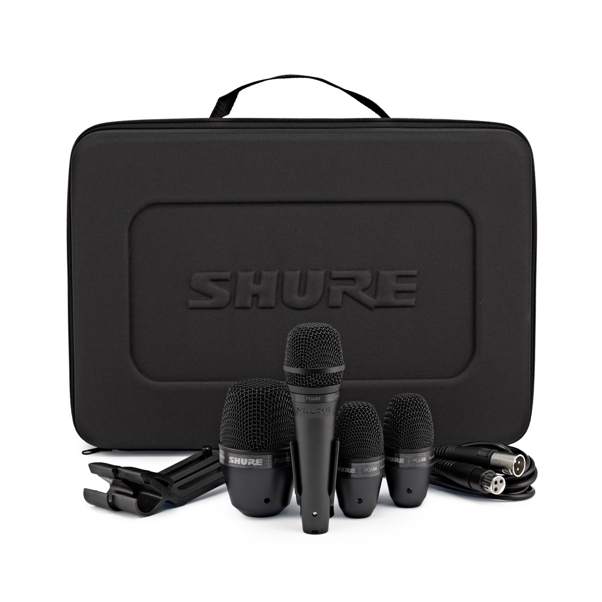 Shure PGADRUMKIT4 Drum Microphone Kit, 4 Piece