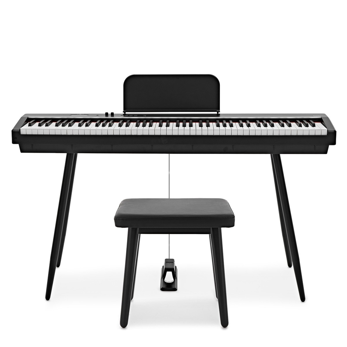 Keynote Compact Digital Stage Piano with Bluetooth, Stool Pack