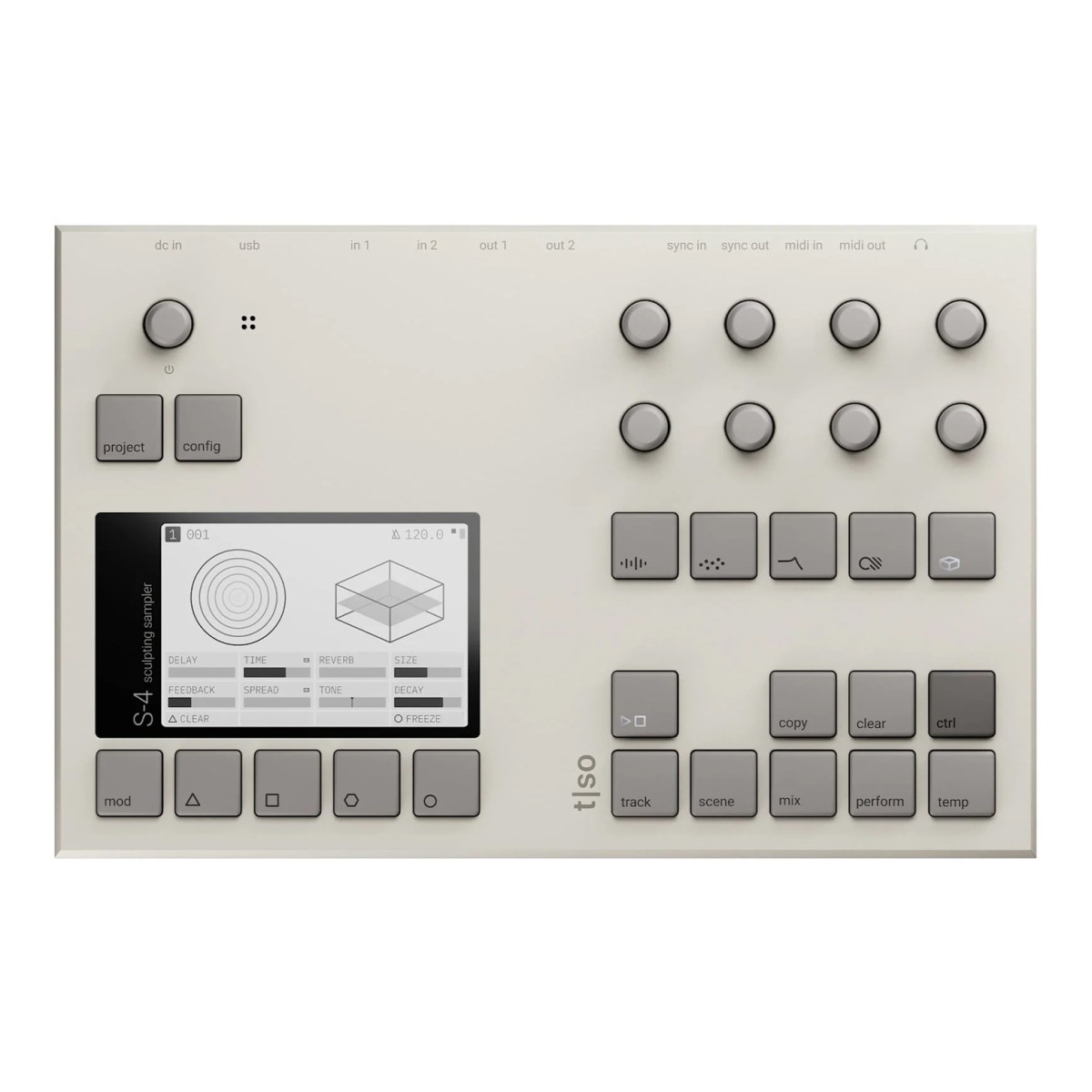 Torso Electronics S4 Sculpting Sampler, White