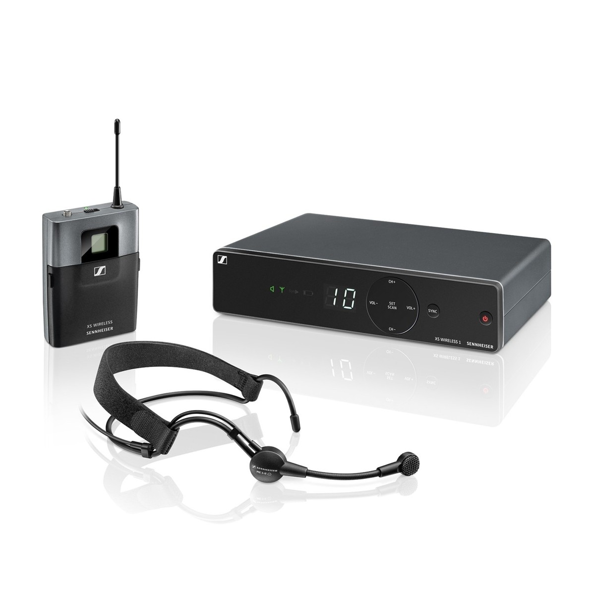 Sennheiser XSW 1-ME3 Headset Wireless Microphone System, E Band