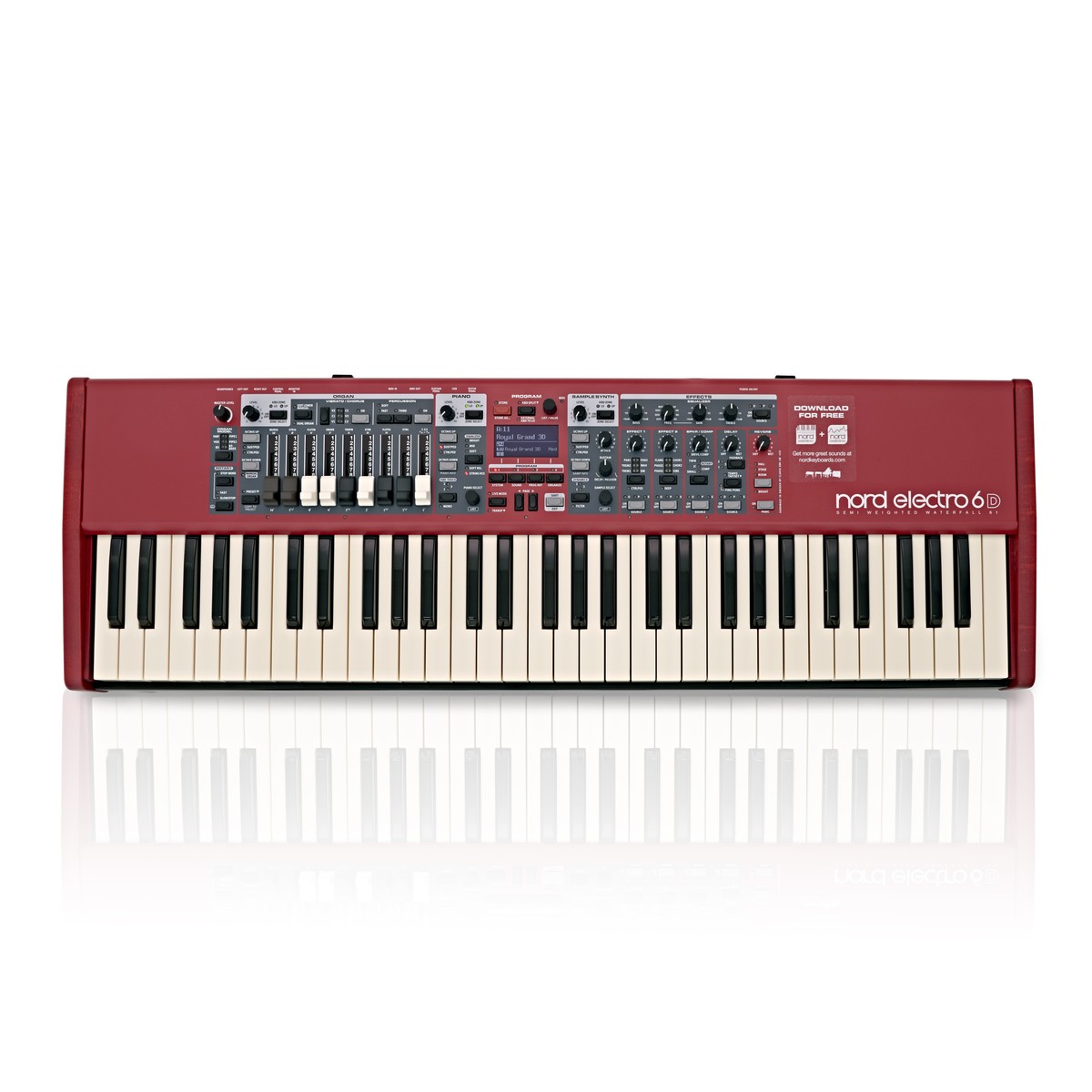 Nord Electro 6D 61-Note Semi Weighted Keyboard