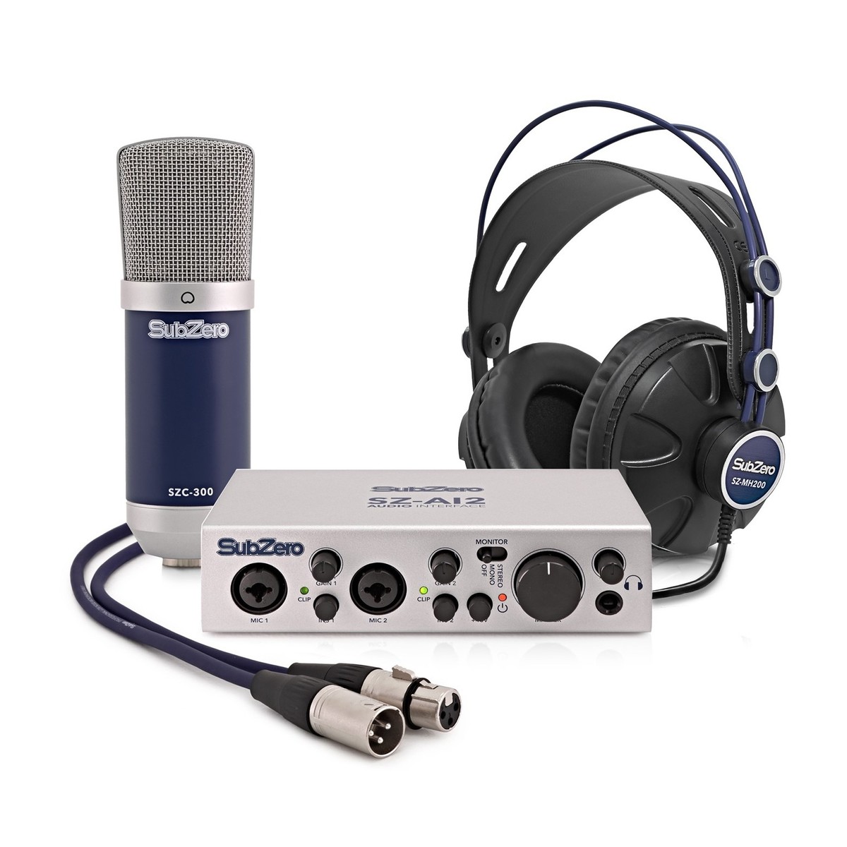 SubZero BASE-2 Home Recording Bundle - Nearly New