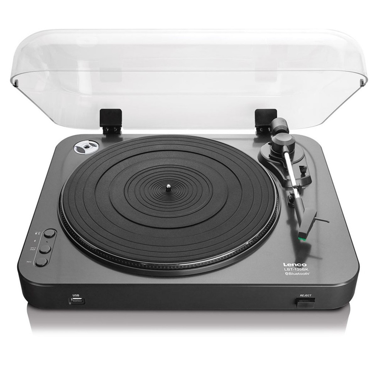 Lenco LBT-120 Turntable with Bluetooth, Black