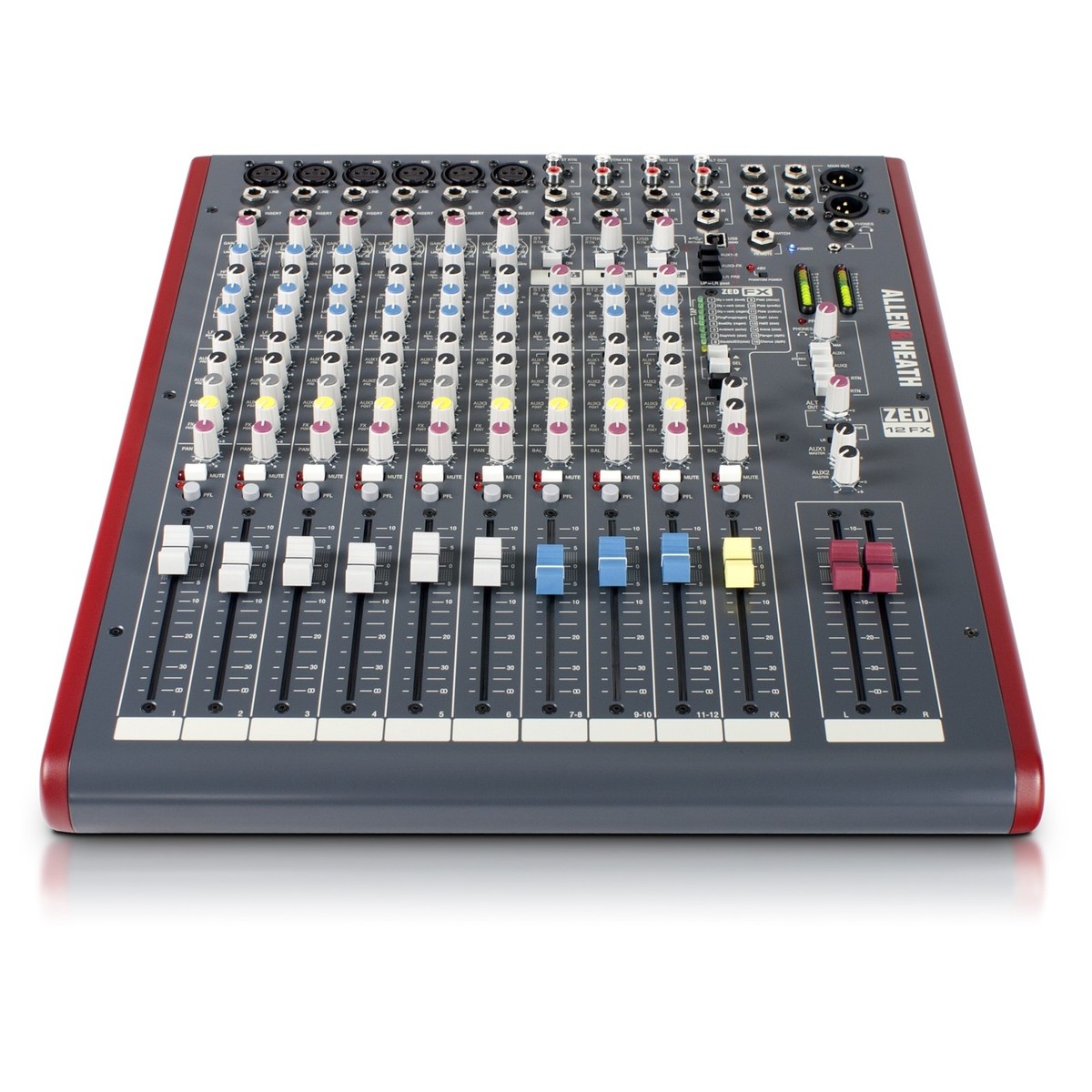 Allen and Heath ZED-12FX USB Compact Stereo Mixer