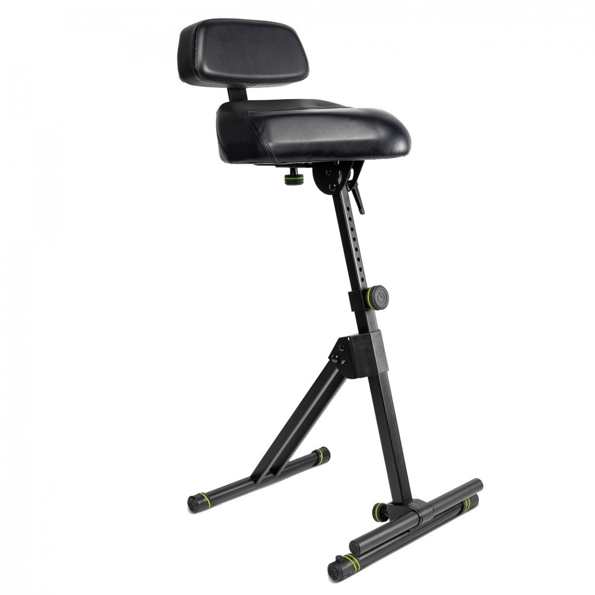 Gravity FMSEAT1BR adjustable stool w/ foot and backrest-NearlyNew