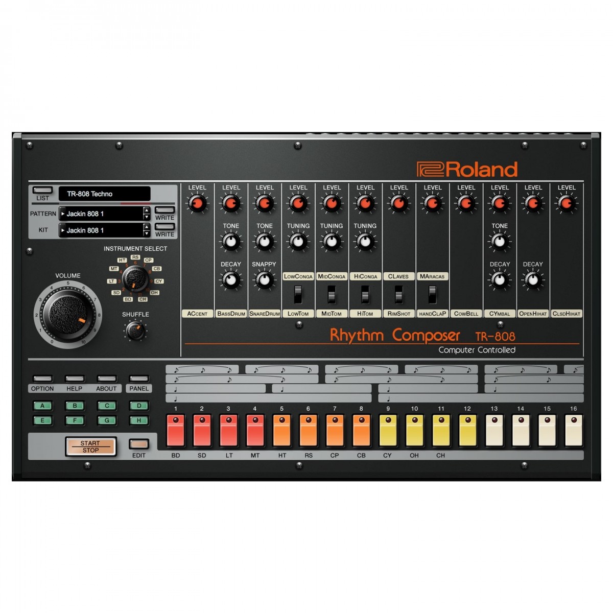Roland Cloud TR-808 Virtual Instrument