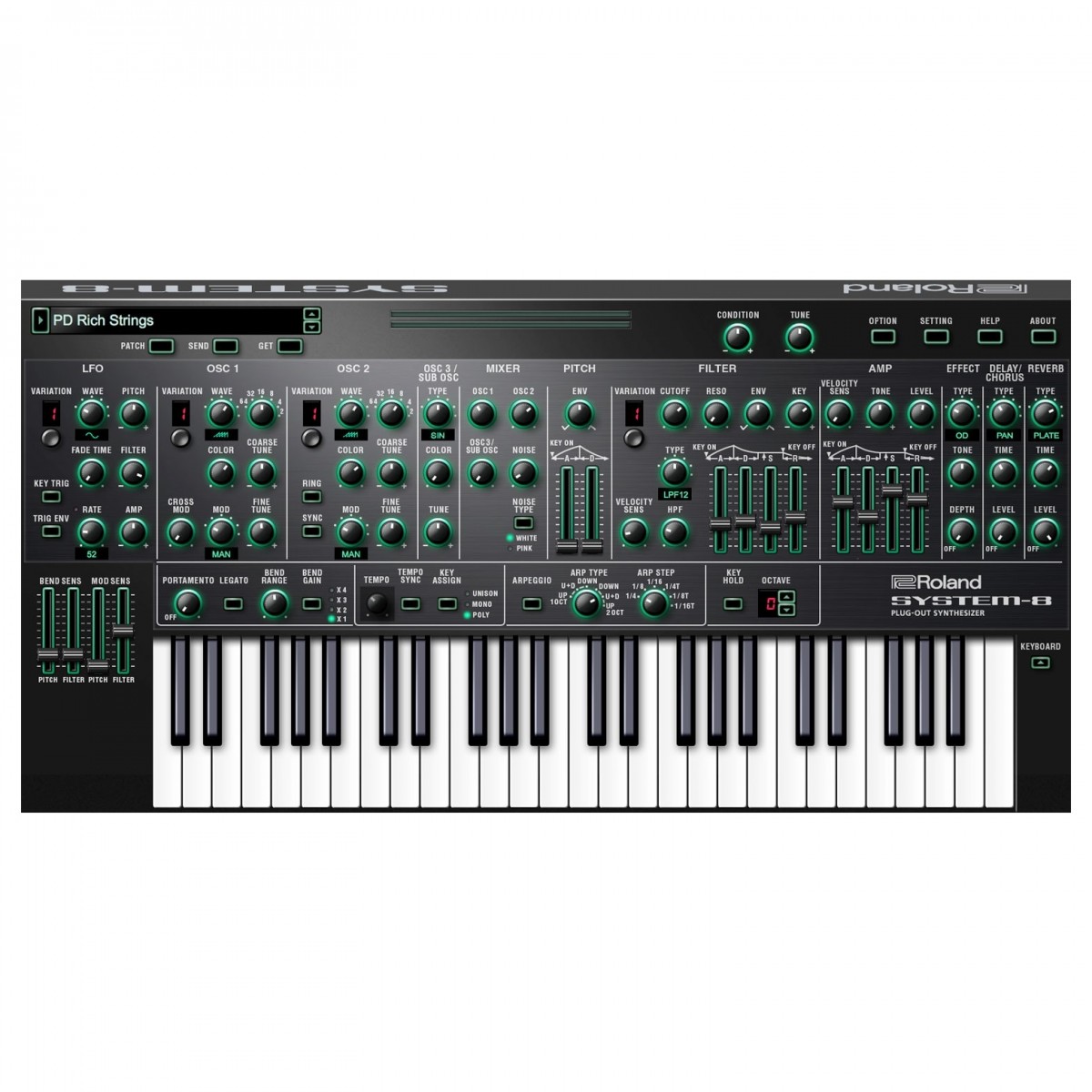 Roland Cloud System-8 Virtual Instrument