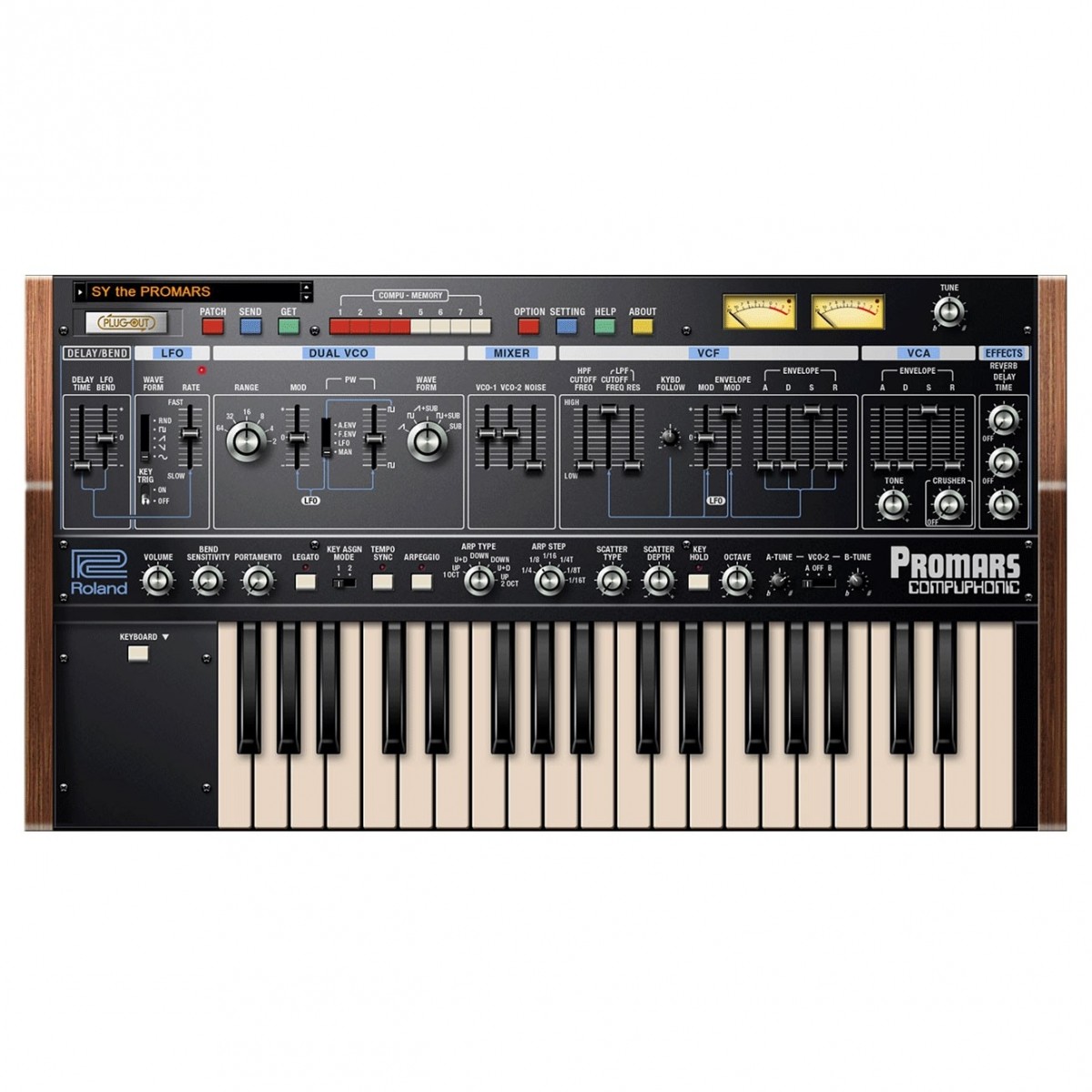 Roland Cloud Promars Virtual Instrument