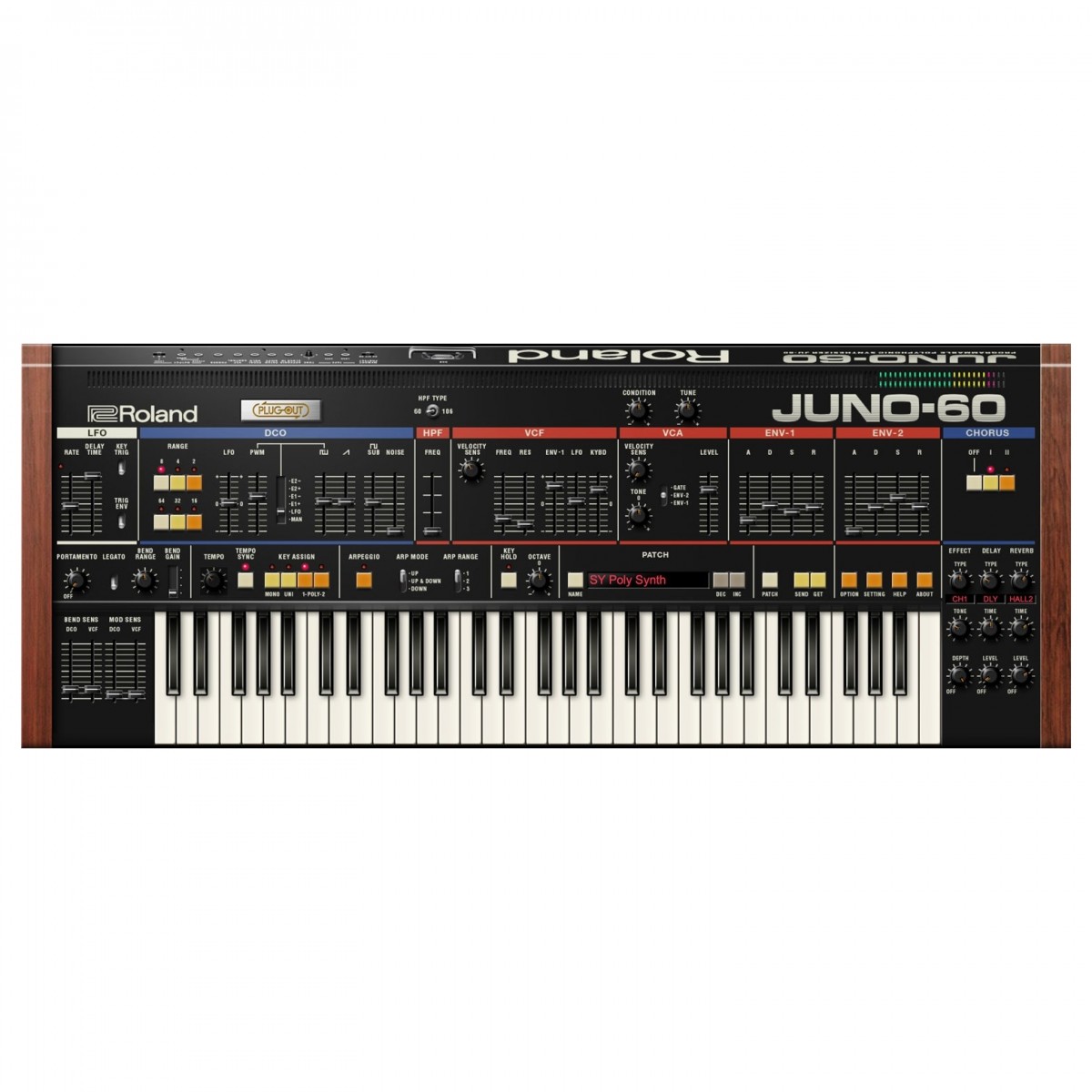 Roland Cloud Juno-60 Virtual Instrument