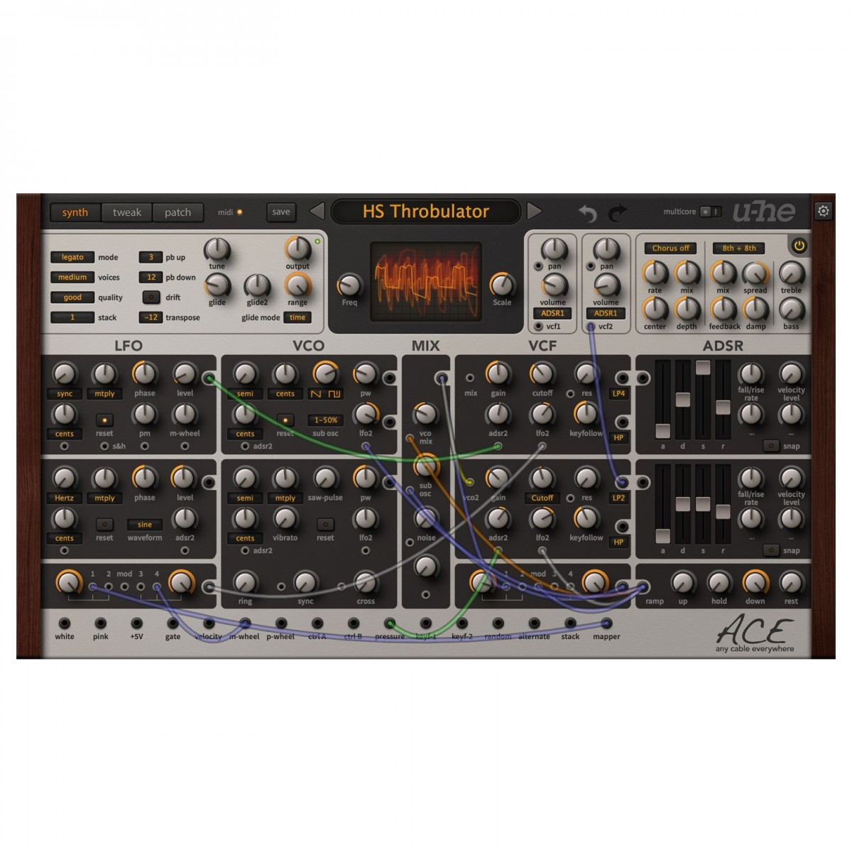 u-he ACE Virtual Analog Synthesizer