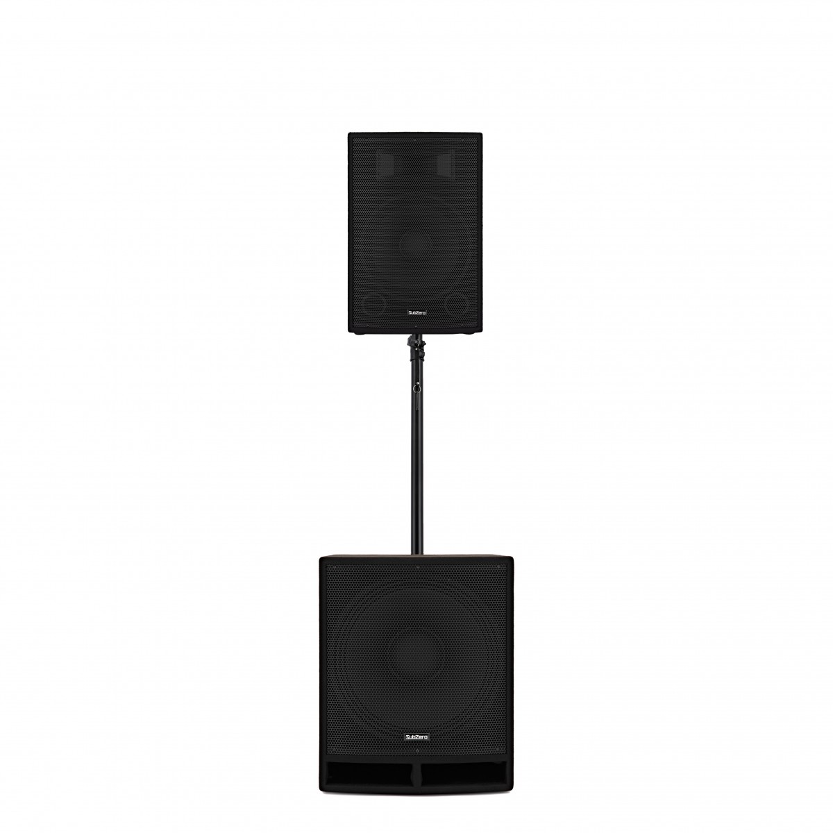 SubZero 10'' Active Carpet PA Speaker with 12'' Active Carpet Subwoofer