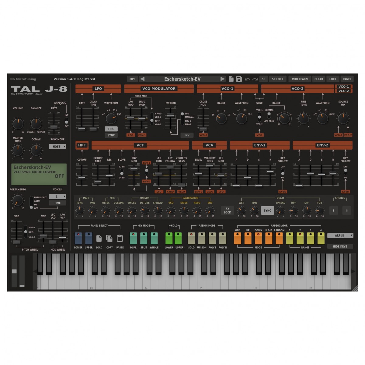 TAL J-8 Jupiter 8