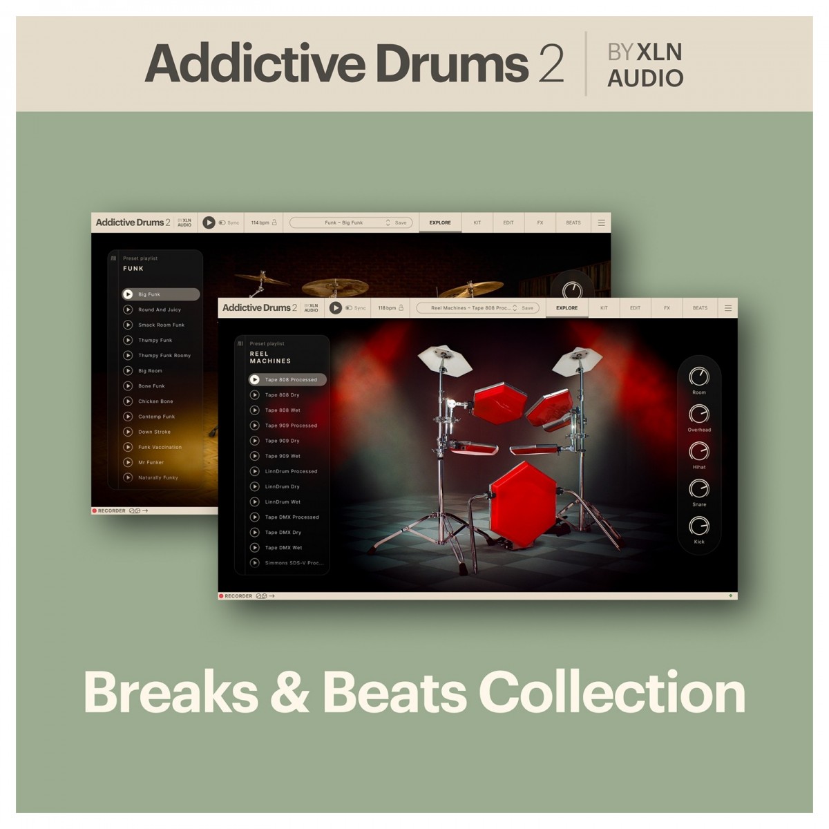 XLN Addictive Drums 2: Breaks & Beats Collection