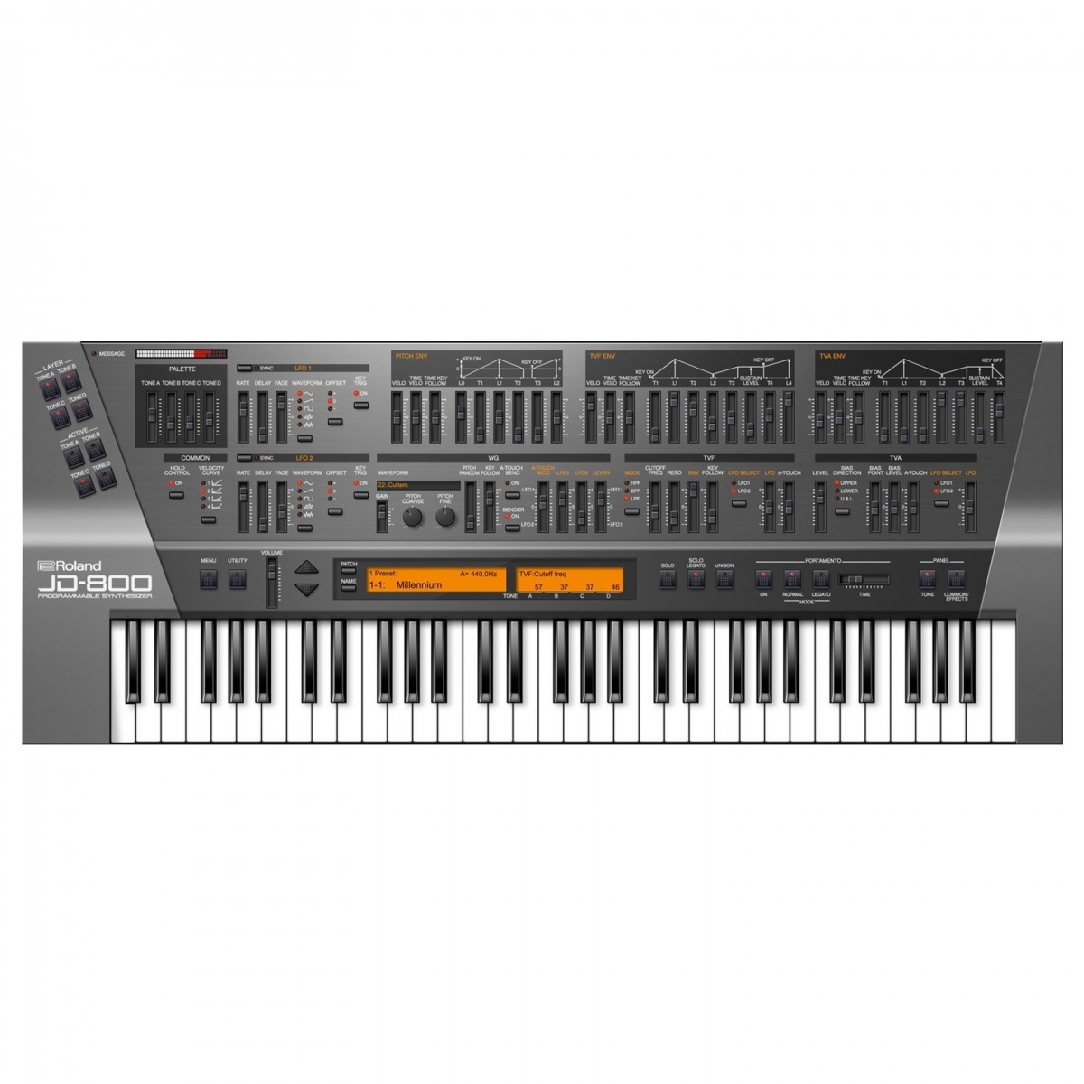 Roland Cloud JD-800 Virtual Instrument - Lifetime Key