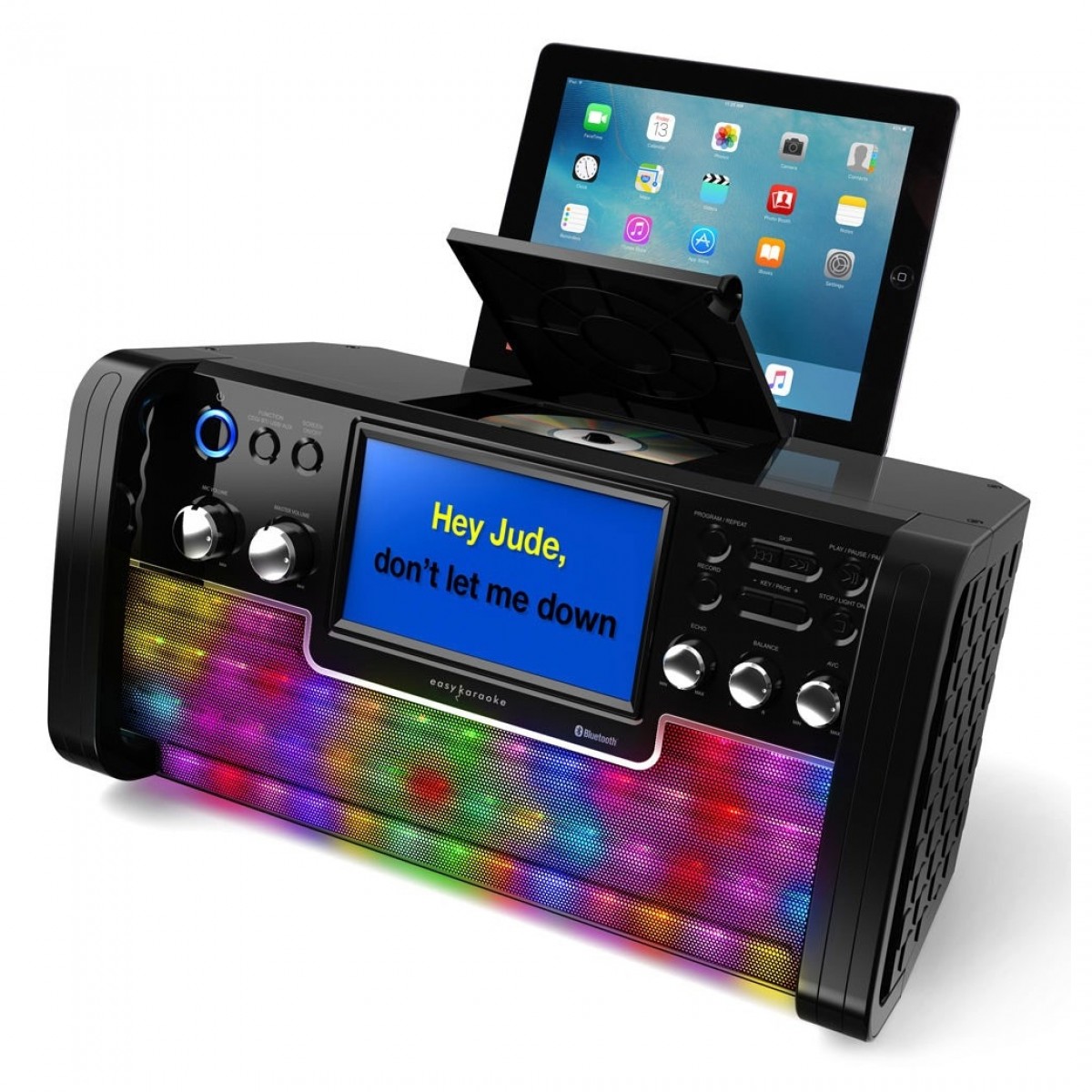 Easy Karaoke Bluetooth Karaoke System & 1 Microphone