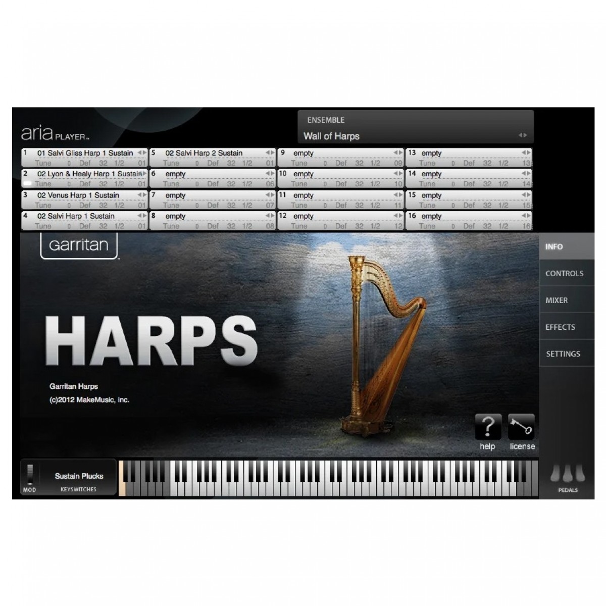Garritan Harps Plug-In