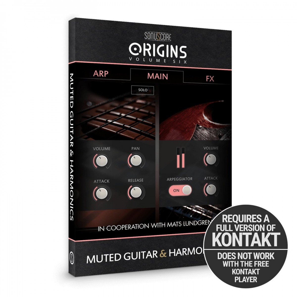 Sonuscore Origins Vol.6: Muted Guitar & Harmonics