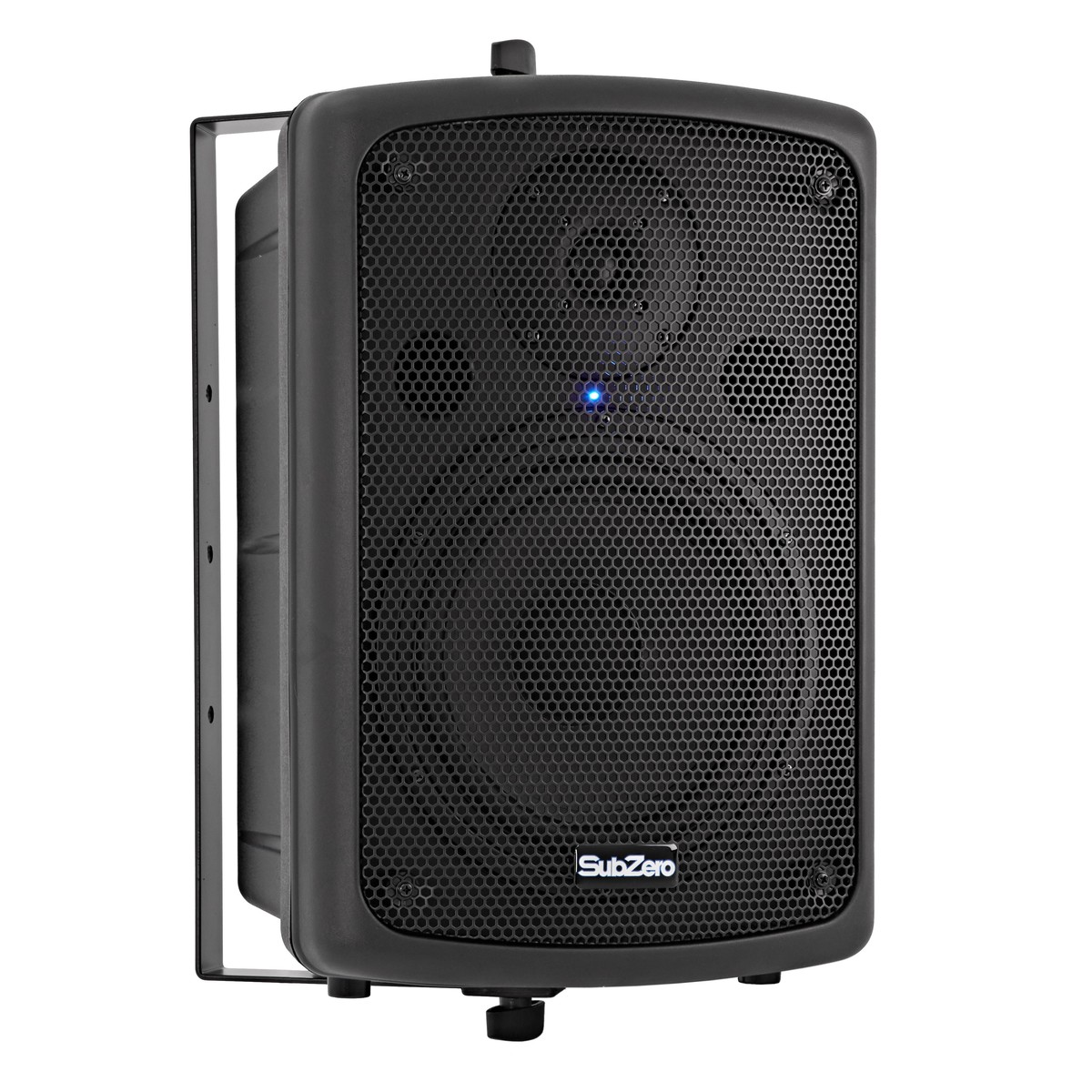 SubZero 80W 8'' Active PA Speaker with Yoke Bracket
