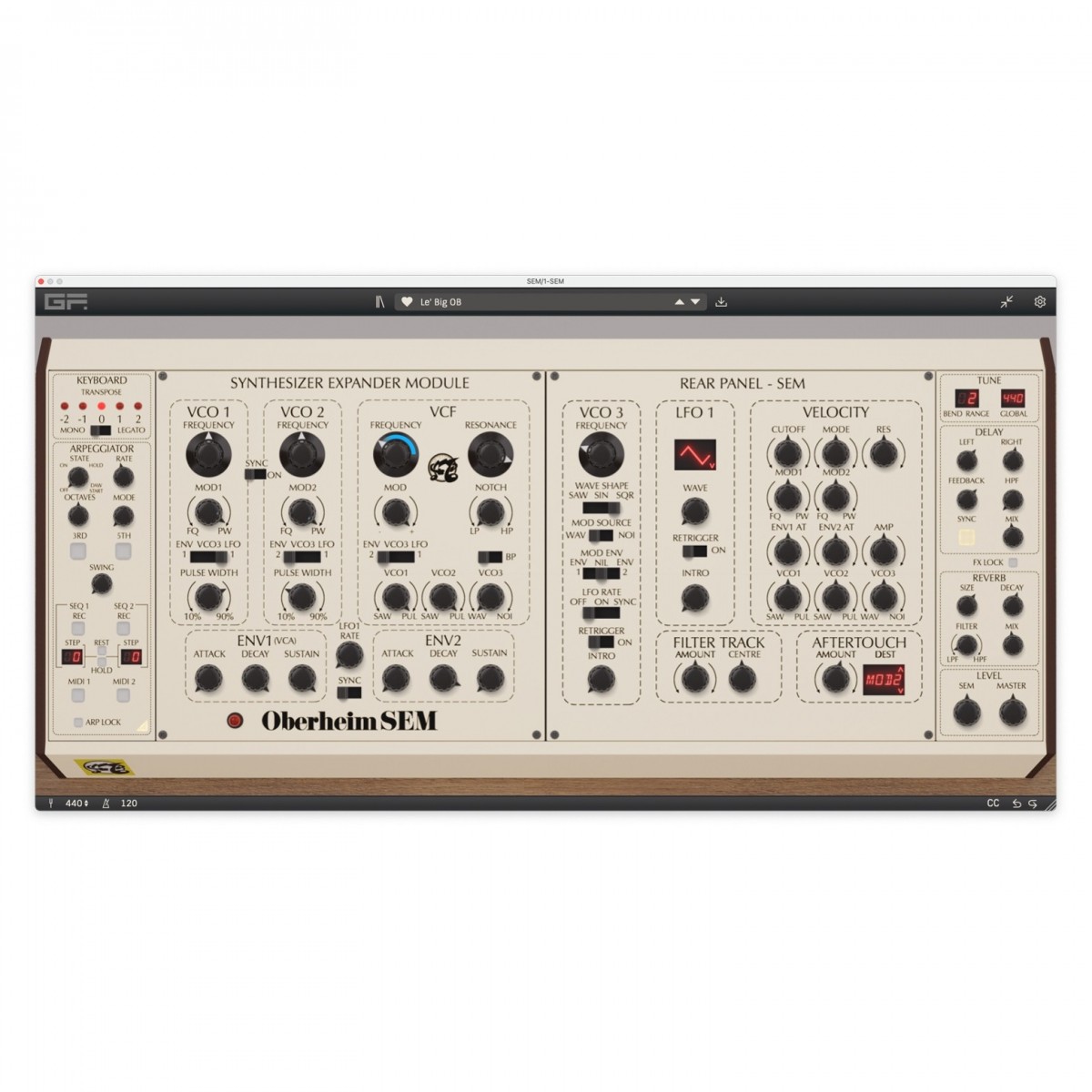 GForce Software Oberheim SEM