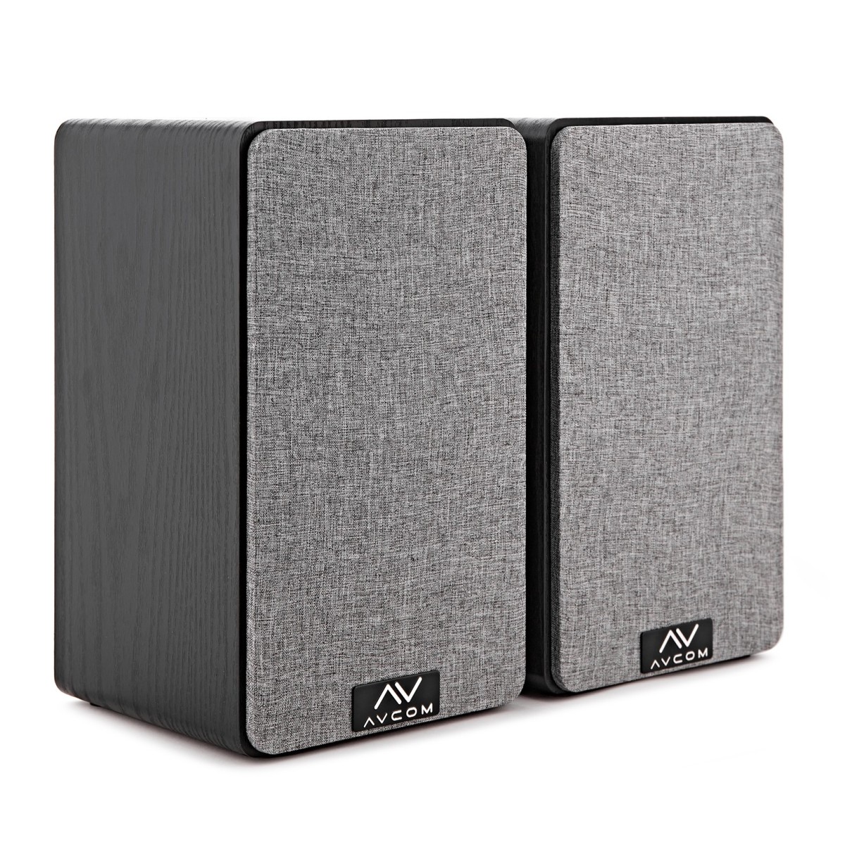 AVCOM 5'' Bookshelf Speaker Pair, Black