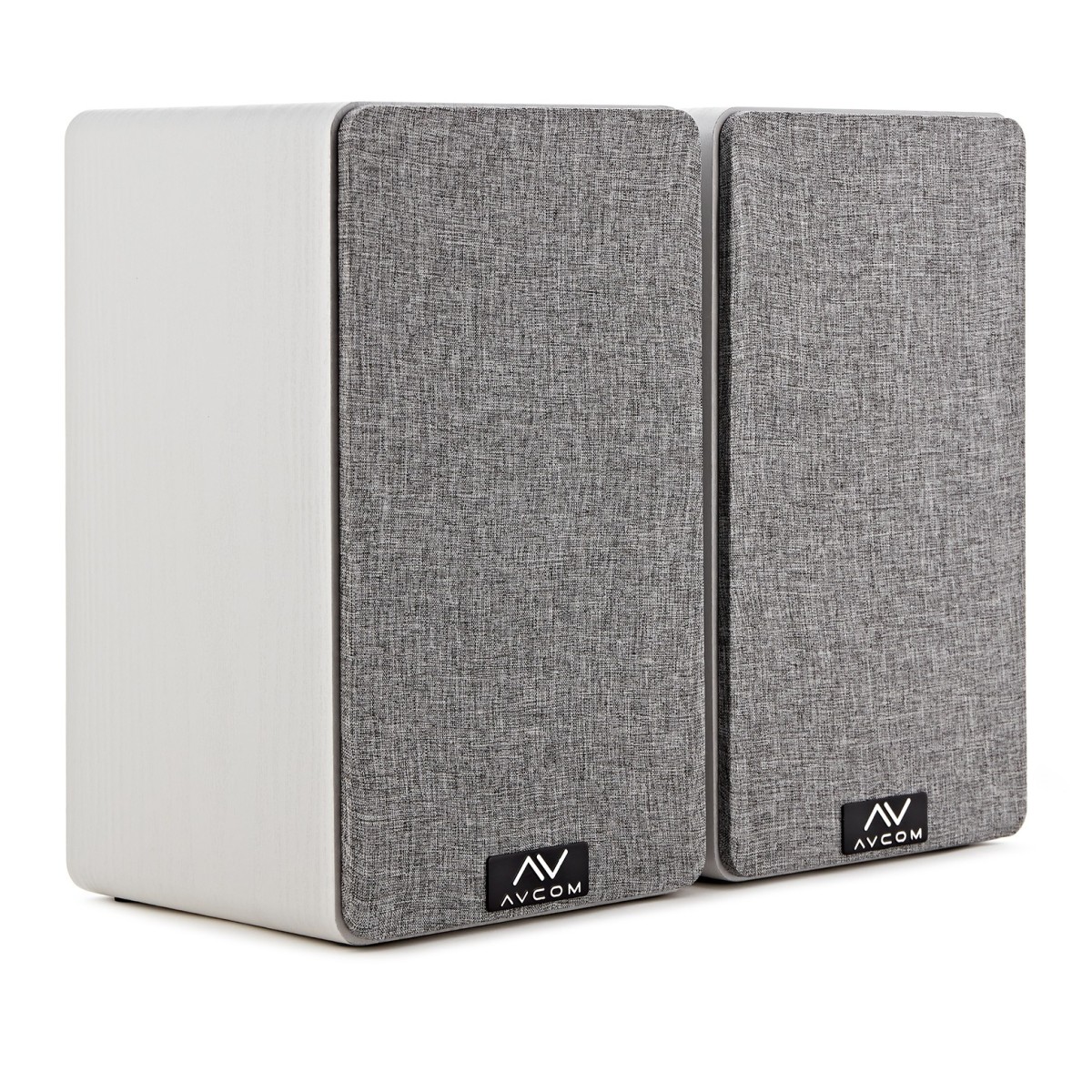 AVCOM 6'' Bookshelf Speaker Pair, White