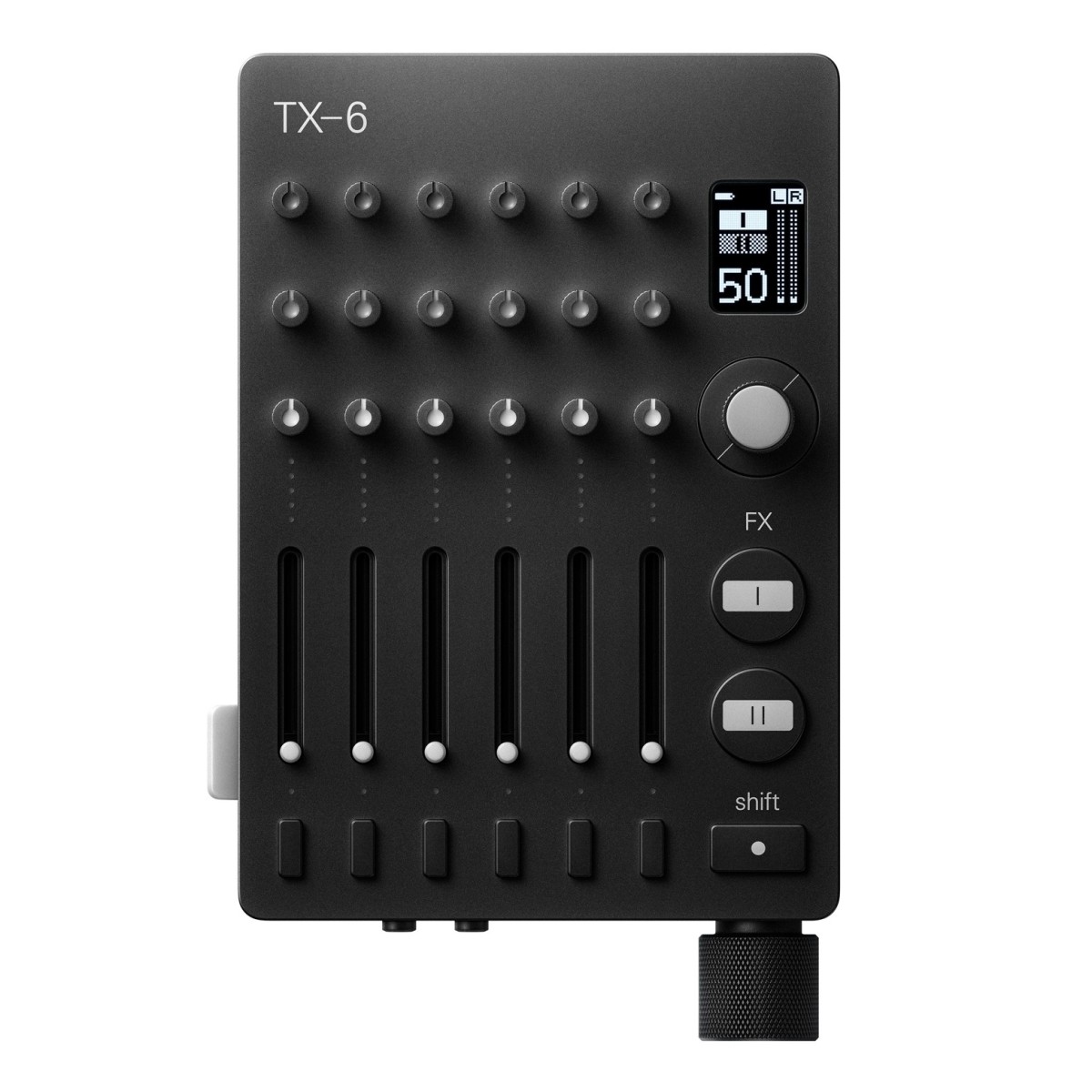 Teenage Engineering TX-6 Ultra-Portable Mixer, Black