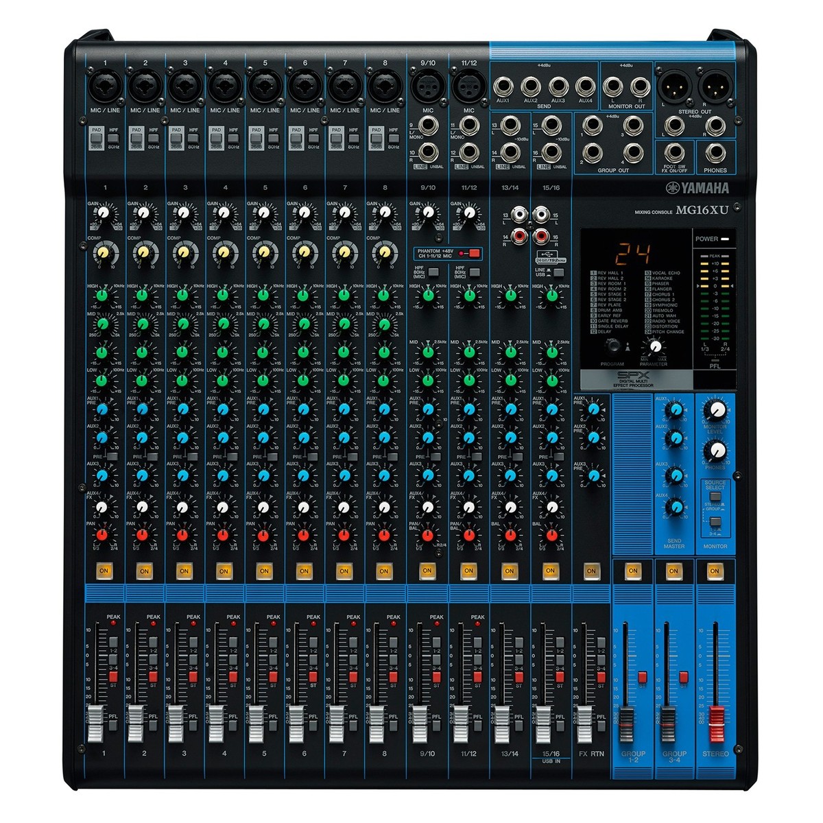 Yamaha MG16XU Analog USB Mixer