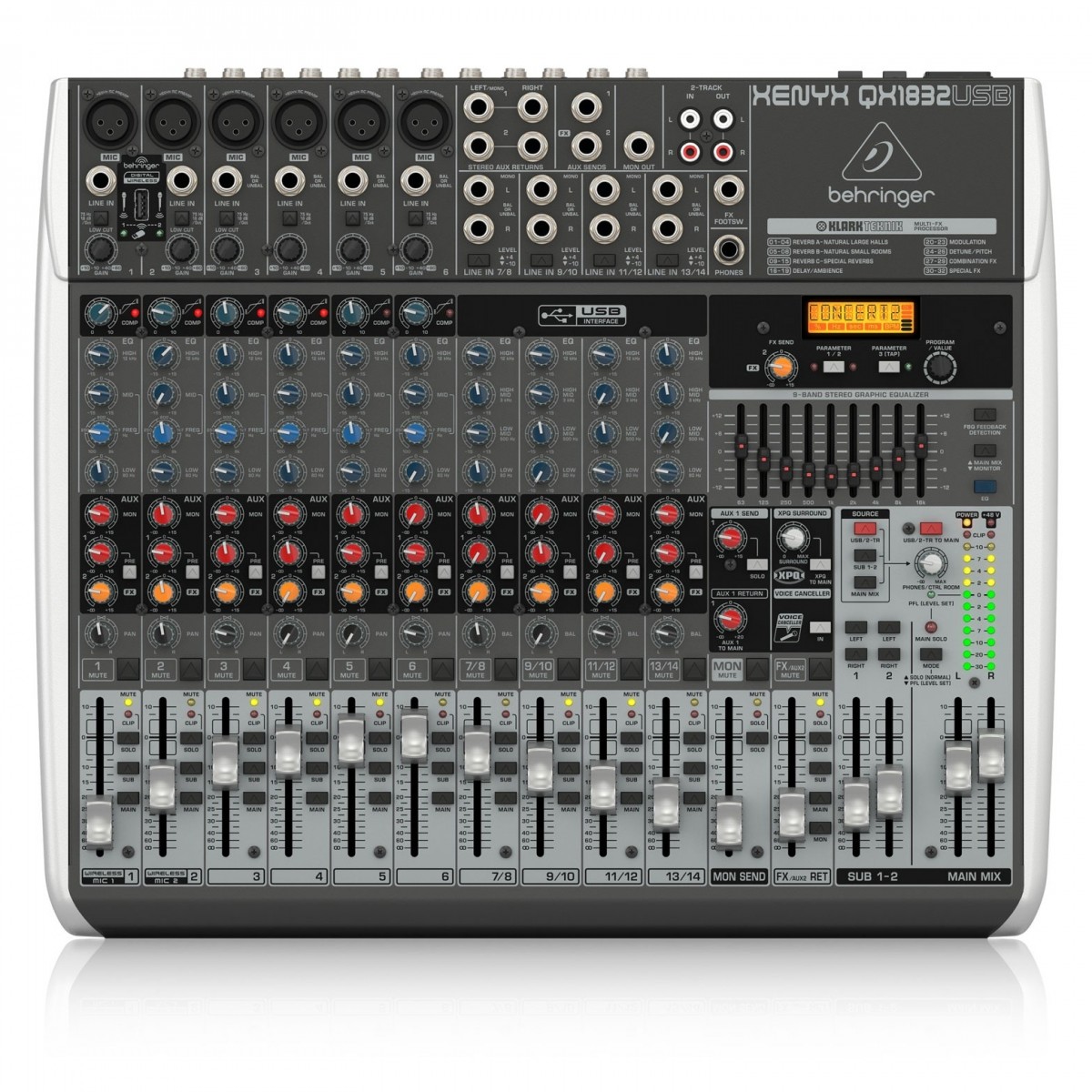 Behringer XENYX QX1832USB Mixer