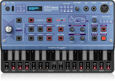 Behringer CZ-1 Mini Portable 3-Voice Hybrid Phase Distortion Synthesizer