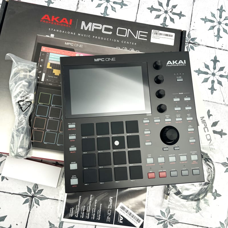 2020 - Present Akai MPC One Standalone MIDI Sequencer Black