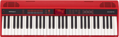 Roland Go 61 Key Keyboard in Red