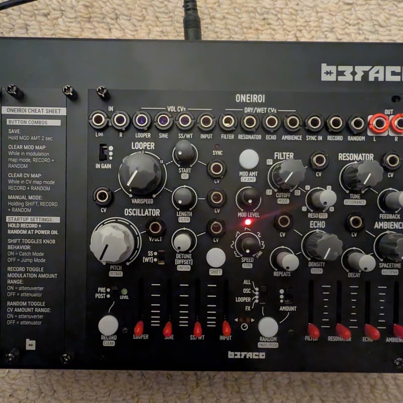 2010 - Present Befaco Oneiroi Eurorack Synthesizer Module Black