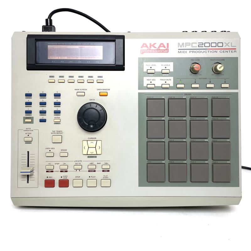 2000 - 2005 Akai MPC2000XL MIDI Production Center Grey