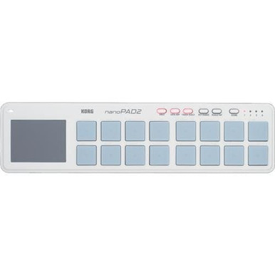 Korg nanoPAD2 MIDI Controller in White