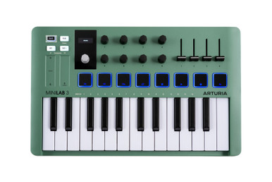 Arturia MiniLab 3 Mint MIDI Keyboard & Controller