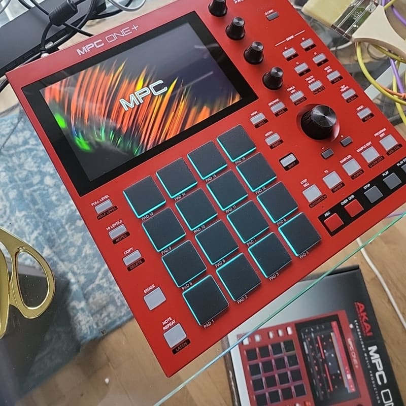 2023 - Present Akai MPC One + Standalone MIDI Sequencer Red