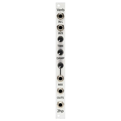 2hp Verb Stereo Reverb Eurorack Module