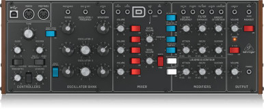 B Stock : Behringer Model D Analogue Desktop Synth .