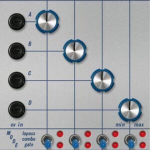 Buchla & Tiptop Audio 292t Quad Lopass Gate