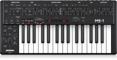 B Stock : Behringer MS-1 MK1 Analogue Synthesizer in Black 0007