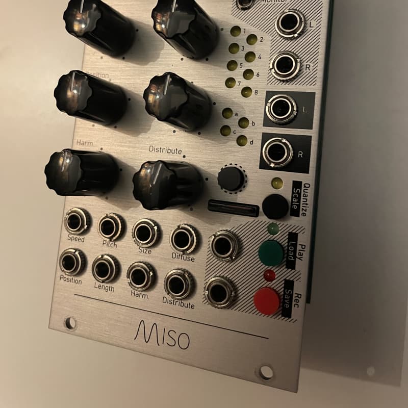 Miso Modular Cornflakes Granular Synth Silver