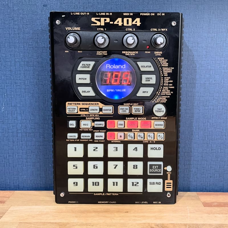 2005 - 2008 Roland SP-404 Sampler Black