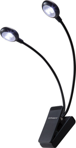 Roland LCL-15C Dual Clip Light with Cool White LEDs