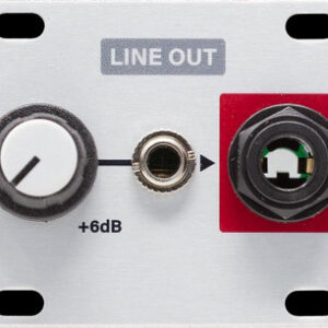 Intellijel 1U Line Out Mono TRS Output Eurorack Module